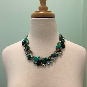 Beautiful NWT J.Crew Statement Necklace Emerald